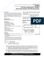 VCO Non-Adjusting PLL FM MPX Stereo Demodulator With FM Accessories