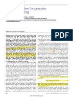 Unified Force Law For Granular Impact Cratering: Letters