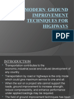 GROUND IMPROVEMENT TECHNIQUES FOR HIGHWAYS1 Seminar