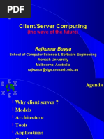 Client/Server Computing: (The Wave of The Future)