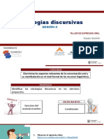 Semana 4 Estrategias Discursivas. Narración y Descripción. 2020-I