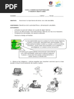 Guía 4 Ciencias Naturales 2° Básico Mayo 2020