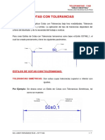 Estilos - Cotas Con Tolerancias - Cad