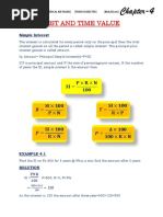 Chapter-4: Interest and Time Value