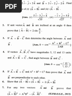 Dot Product and Cross Product