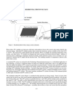 Residential Photovoltaics: 1.0 System Description