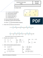 Ficha de Trabalho - Números Racionais