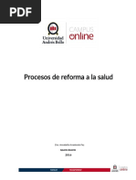 Procesos de Reforma A La Salud