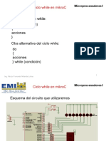 Ciclo While y Case en Mikroc