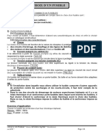 Leçon 12 Fusible Choix BT Electronique 2ème Année