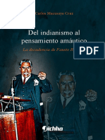 Del Indianismo Al Pensamiento Amáutico