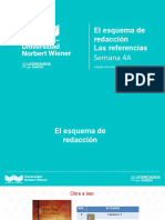 Semana 4A.El Esquema de Redacción y Las Referencias