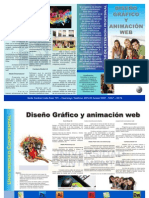 Triptico de Diseño Gráfico