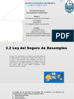 3.2 Ley Del Seguro de Desempleo