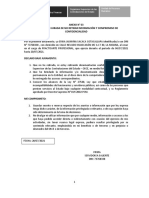 Anexo #03 Declaración Jurada de No Retirar Información y Compromiso de Confidencialidad