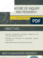 Nature of Inquiry and Research (First Quarter - Week 2)