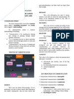 Chapter 1: Communication Processes, Principles and Ethics: Ge4:Purposive Communication Message