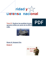 TP Seguridad y Defensa Nacional Oscar Vazquez Chu