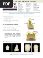 Tooth Preparation Guidelines For Zirconia Crowns