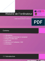 Histoire de L'ordinateur