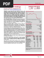 Serba Dinamik Holdings Under Review: Another Results Disappointment