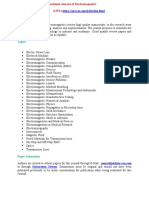 International Journal of Electromagnetics IJEL