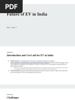 Future of EV in India: Beta - Team 7