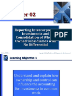 Reporting Intercorporate Investments and Consolidation of Wholly Owned Subsidiaries With No Differential