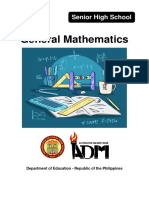 General Mathematics Week 1-Quarter 1