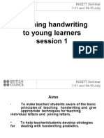 Teaching Handwriting Power Point 1