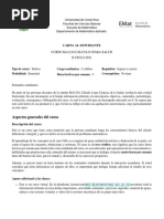 Carta - Al - Estudiante - MA1210 - II - 2021 (31 de Agosto)