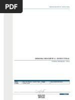 Memoria Descriptiva - Estructural - Vivienda Unifamiliar v1.0