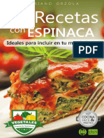 54 Recetas Con Espinaca