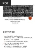 Circuitos de Primer y Segundo Orden