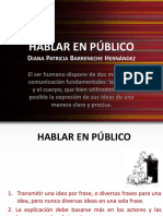 Protocolo para Hablar en Público