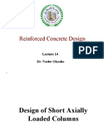 1 Reinforced Concrete Design Lecture 14 DR Nader Okasha