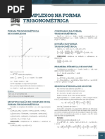 Complexos Na Forma Trigonometricas