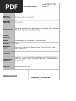 Cc-Hse-F - Programa de Capacitacion