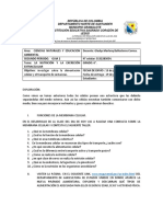 Guía 2 CIENCIAS NATURALESsegundo Periodo, Grado 6°