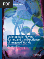 (Palgrave Games in Context) Nicholas J. Mizer - Tabletop Role-Playing Games and The Experience of Imagined Worlds-Palgrave Macmillan (2019)