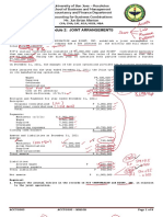 Joint Arrangement Answer Key