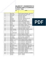 Tabulación de Formulario 1