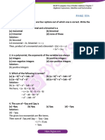 NCERT Exemplar Class 8 Maths Solutions Chapter 7 Algebraic Expressions Identities and Factorisation