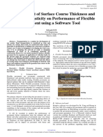 KENPAVE - Effect of Thickness and Elastic Modulus