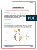 Fermentation and Its Applications in Pharmaceutical Industry