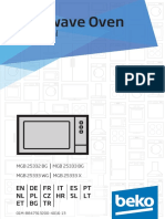 BEKO MGB25332BG Microwave