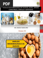 Analisis Microbiologico Huevos, Lehe, Cereales