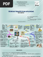 Mapa Mental-Tecnicas Terapeuticas Aplicadas Actv 1 Suma-Yonehira