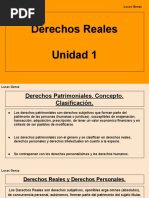 Derechos Reales Unidad 1 UNT