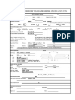 Prpposed Welding Procedure Specification (WPS) : Code: Asme Ix API 1104 AWS D1.1